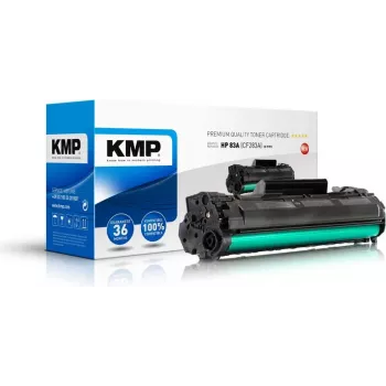 KMP H-T193 compatibele tonercartridge zwart 80g voor HP 83A