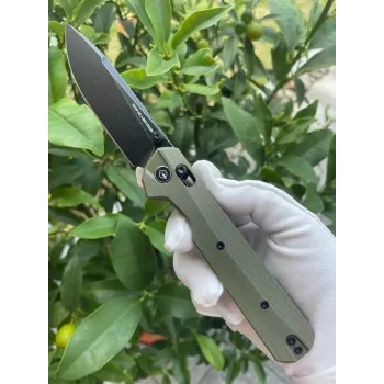 Mes KNIVESPL The First OD Green G10 14C28N