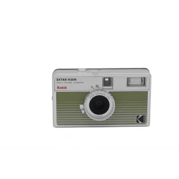 KODAK EKTAR H35N HF filmcamera analoog cameraset met Kodak Ultramax, Green Strip