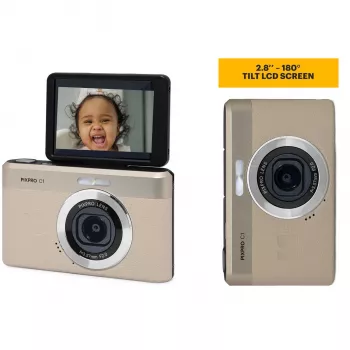 KODAK PIXPRO C1 compactcamera met mobiel scherm C1 beige