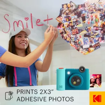 Kodak SMILE+ instant print camera, 2x3'', blauw