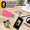 KODAK STEP Instant Mobiele Fotoprinter - ZINK 2x3 inch - 1 ppm - Bluetooth - Roze