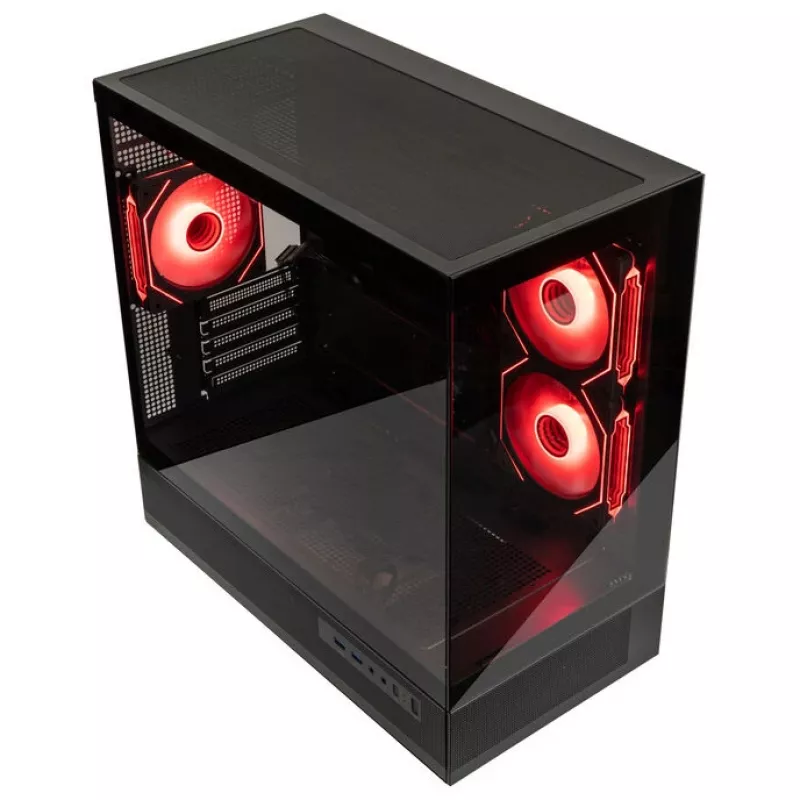 KOLINK GSI SmartAssembly ARGB glas Micro-ATX behuizing - 750W Gold