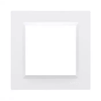 KONTAK-SIMON Simon 10 witte 1-voudige afdekraam