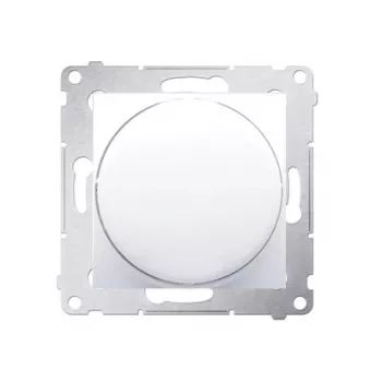 KONTAK-SIMON Simon 54 module witte LED-dimmer, druk- en draairegelaar, 1-polig, 2-250W, schroefklemmen, 230V
