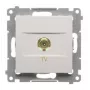 KONTAK-SIMON Simon 54 Premium TV/R/SAT aansluitdoos, wit (DAK1.01/11)