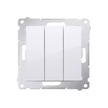 KONTAK-SIMON Simon 54 witte schakelmodule 10AX 250V met veerklemmen