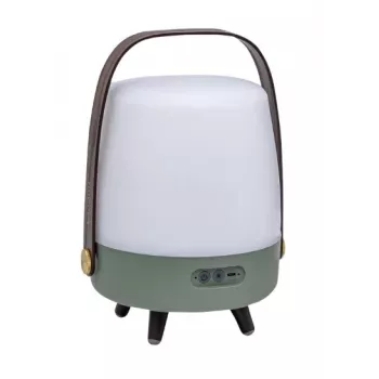 Koody Lite-up Play Mini 2.0 Petroleum LED draagbare lamp met ingebouwde JBL-speaker