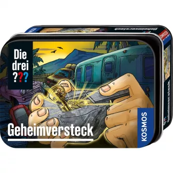 KOSMOS De drie ??? geheime schuilplaats detective-set in metalen doos
