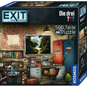 KOSMOS EXIT - De puzzel: Die drei ??? Toteninsel (500 stukjes)