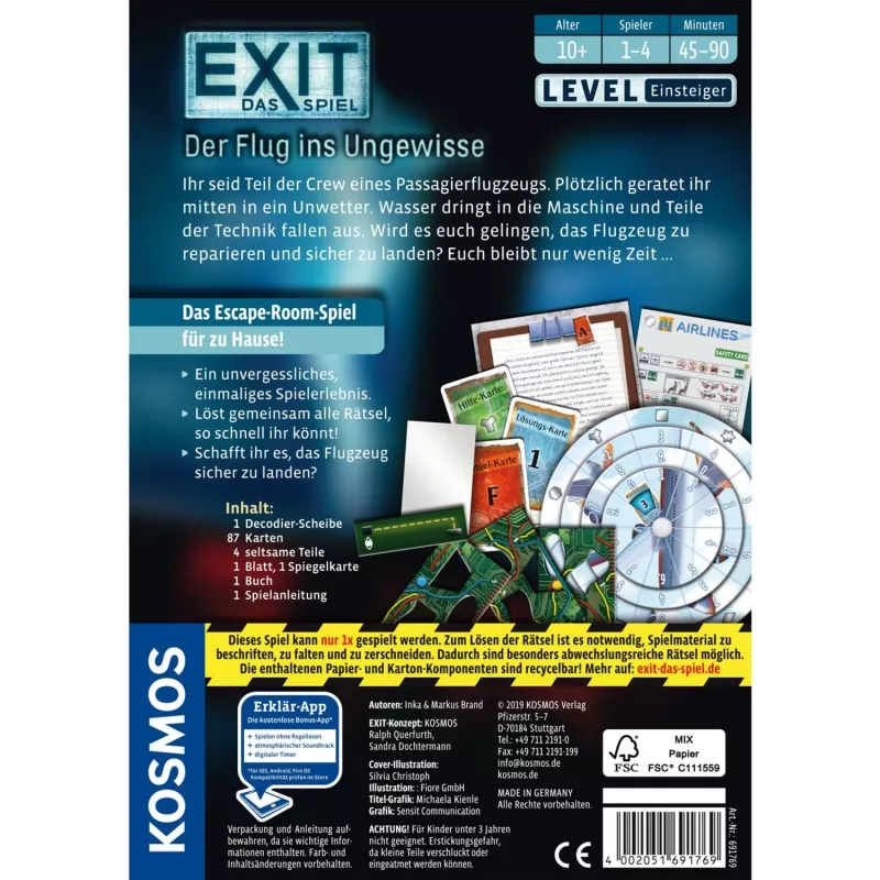 KOSMOS EXIT: Het spel – De vlucht naar het onbekende