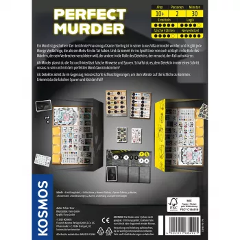 KOSMOS Perfect Murder Moordmysterie Spel