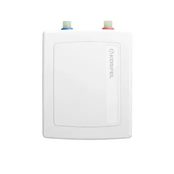 Kospel EPO2-6 Amicus doorstroomverwarmer, 6 kW, 230 V, eenfasig, wit