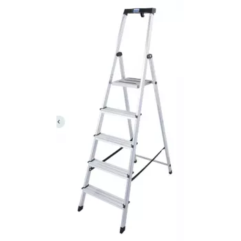 KRAUSE veiligheidsladder 5 treden huishoud