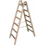 KRAUSE houten dubbele stapladder 2x6 sporten, grenen, 150 kg, EN 131 170088