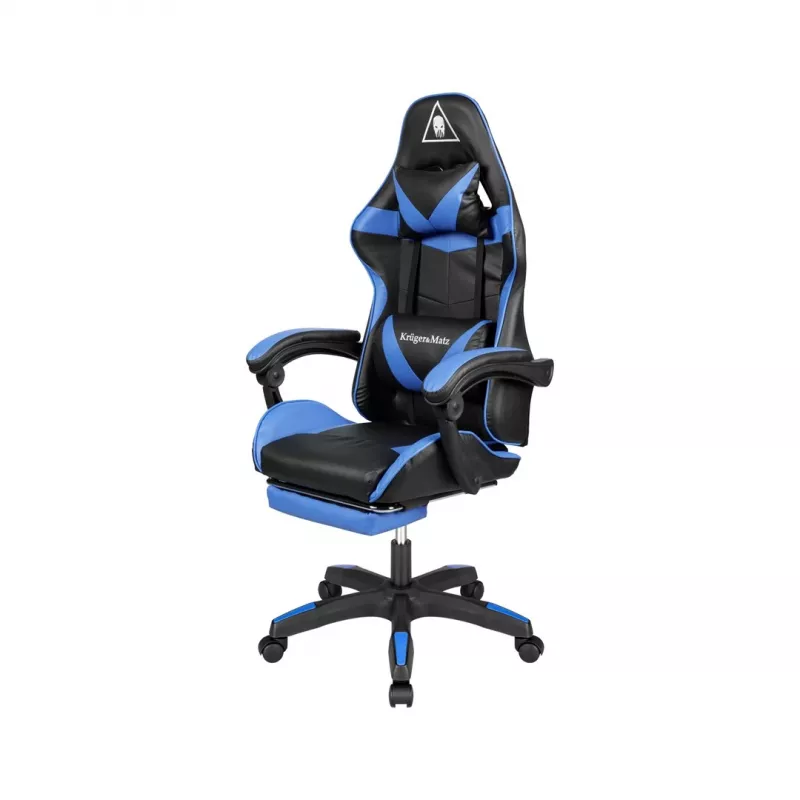 KRUGER & MATZ Gaming Chair GX-150 zwart-blauw