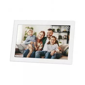 KRUGER & MATZ KM1100W FRAMEO Wi-Fi digitale fotolijst 10,1 inch wit