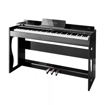 Kruger&Matz KMDP-135 digitale piano, hoogglans zwart
