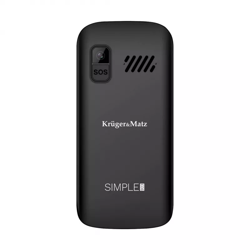 Kruger&Matz Simple 923 4G GSM-telefoon voor senioren - zwart