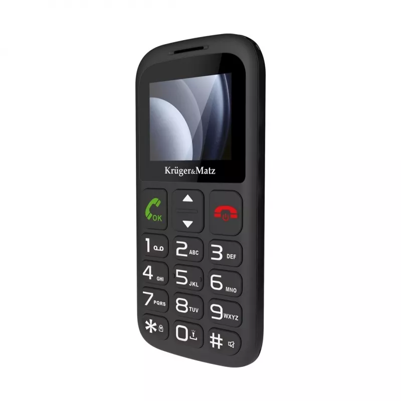 Kruger&Matz Simple 923 4G GSM-telefoon voor senioren - zwart