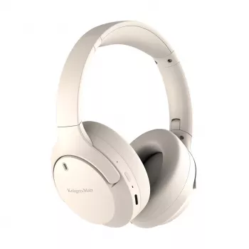 Kruger&Matz Street 4 draadloze over-ear-koptelefoon met ANC, beige