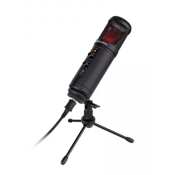 KRUGER & MATZ Warrior GV-100 USB gaming- en vlogmicrofoon
