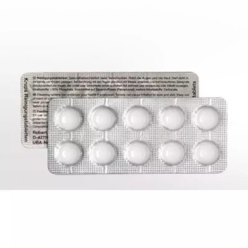KRUPS XS3000 ontkalkingstabletten voor koffiemachines – 2 tabletten
