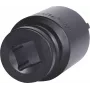 KS TOOLS 1/2 inch KM4 moernutdopsleutel, buitenpennen, chroom-vanadium (450.5004)
