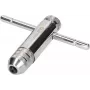 KS TOOLS 1/4 inch zeskant-bithouder met omschakelbare ratelkop, 85mm, 72 tanden, chroom-vanadium, DIN 3126 / ISO 1173 331.0660