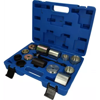 KS TOOLS 14-delige set gereedschap voor demontage en montage van silentlagers voor BMW BT672050