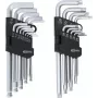 KS TOOLS 22-delige inbussleutel- en TORX-sleutelset met kogelkop en houder