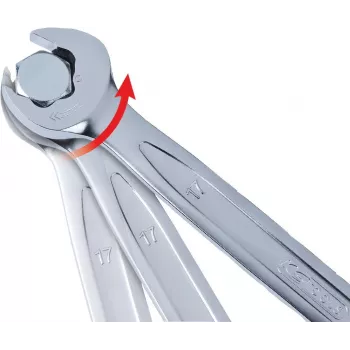 KS TOOLS DUO GEARplus Ratelsteekringsleutel, 30 mm (503.5228)