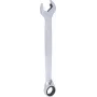 KS TOOLS DUO GEARplus combinatiesleutel met ratelend open uiteinde, 22 mm, omschakelbaar, chroom-vanadiumstaal 503.5922