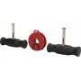KS Tools trekdraad-greepset, 3-delig, flexibele verenstaal schachten, ergonomische 2-componenten grepen, 160/180/200 mm, BT681150