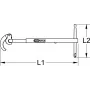 KS TOOLS telescopische sifonsleutel, Ø 32-63mm (126.2000)