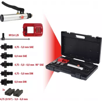 KS TOOLS universele buigijzer-set, 11-delig Flarefix II (122.1260)