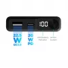 KSIX magnetische powerbank 10000 mAh 22,5W, zwart