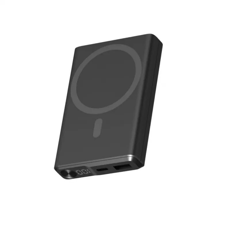 KSIX magnetische powerbank 10000 mAh 22,5W, zwart