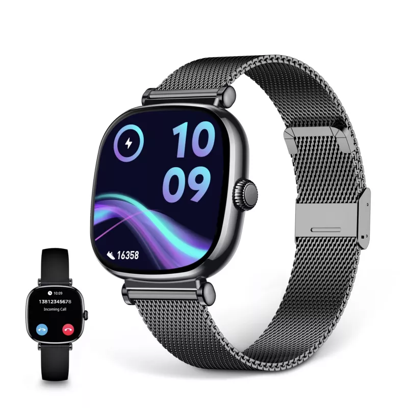 KSIX Smartwatch IRIA, zwart