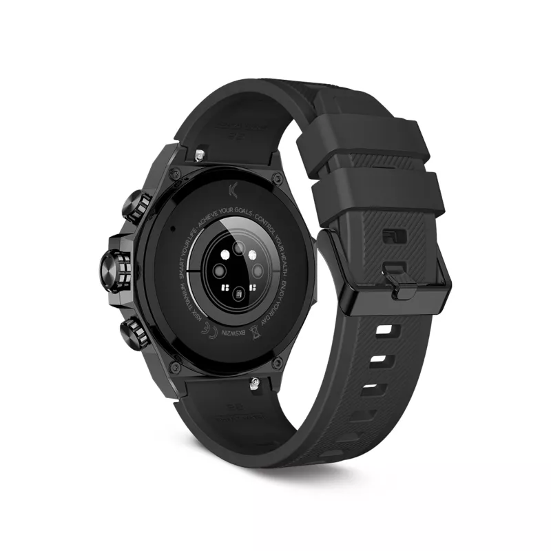 KSIX Smartwatch TITANIUM, zwart
