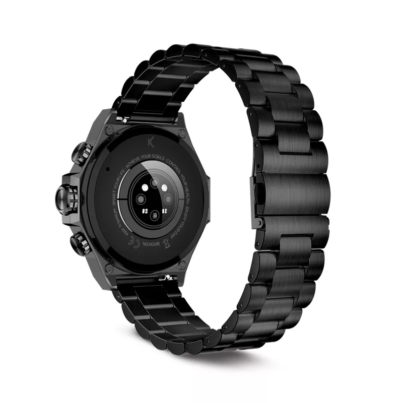 KSIX Smartwatch TITANIUM, zwart