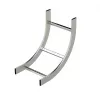 KSVI-600 R=300 HDG Ladder Verticale Binnenbocht 90° 600mm Breedte 300mm Radius