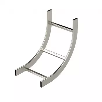 KSVI-600 R=300 HDG Ladder Verticale Binnenbocht 90° 600mm Breedte 300mm Radius