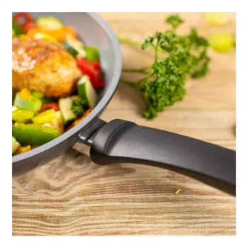 Kuhn Rikon EASY CERAMIC braadpannenset 24 + 28 cm, keramische antiaanbaklaag, inductie, zwart