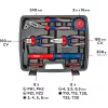 KWB 370733 42-delige DIY-gereedschapset in koffer (29x34x7 cm)