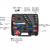 KWB 370733 42-delige DIY-gereedschapset in koffer (29x34x7 cm)