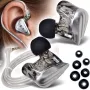 KZ ZSX TERMINATOR hybride 12-driver in-ear monitors met afneembare kabel