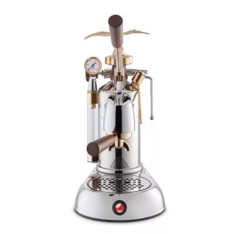 La Pavoni LPLEXP01EU manuele hevel-espressomachine Expo 2015 goud-chroom, 1,6 L, 950 W