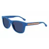 Lacoste kinderen zonnebril L3643SRG-424 blauw frame grijze glazen 48/17/130 mm