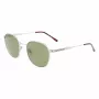 Lacoste L251S-40 unisex rechthoekige zonnebril donkerblauw montuur grijze glazen 52mm